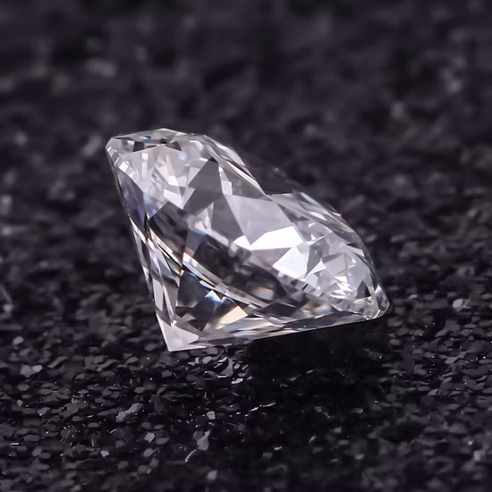 最高品質のスター カット モアッサナイト ラウンド ダイヤモンド カット クリアランス 2 カラット 8.0mm デフ 無色モアッサナイト